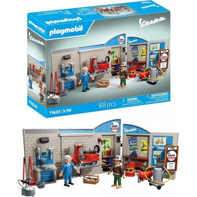 PLAYMOBIL 71620 Garáž Vespy zo 60. rokov