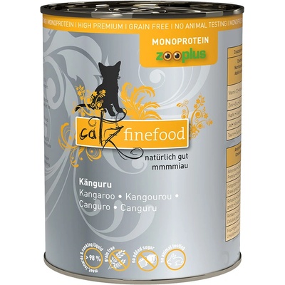 Catz Finefood Monoprotein zooplus klokaní 24 x 400 g