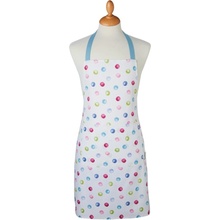 Cooksmart ® Spotty Dotty zástěra zelená/modrá/růžová