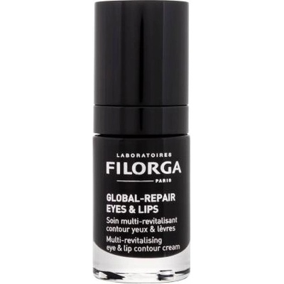 Filorga Global-Repair Eyes & Lips Multi-Revitalising Contour Cream подмладяващ крем за околоочна зона и устни 15 ml за жени