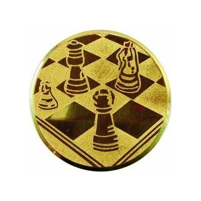 TROFEJE.sk Emblém 50mm 22 šach