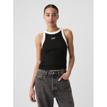 GAP Потник топ с мини лого GAP GAP | Cheren | ЖЕНИ | XXL