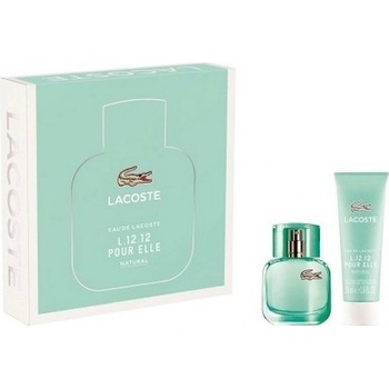 Lacoste Eau de Lacoste L.12.12 Pour Elle Natural EDT 30 ml + sprchový gel 50 ml dárková sada