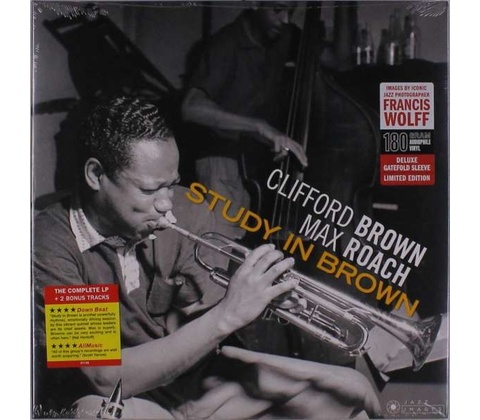 BROWN, CLIFFORD & MAX ROACH - STUDY IN BROWN -GATEFOLD- LP