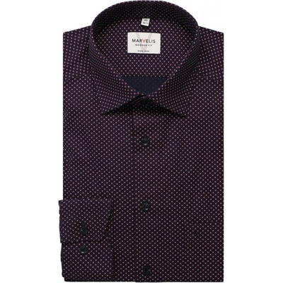 Marvelis Modern Fit pánská společenská košile 722864 35 červená