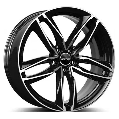 GMP ATOM 8.5X19 5X112 ET45 black polished