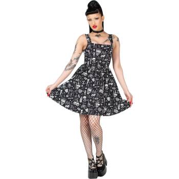 Image 1 of KILLSTAR дамска рокля KILLSTAR - Flipped - Черно/Бяло - KSRA010986