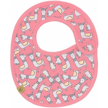 Image 1 of Lassig Лигавник Lassig - Glama Lama, 0-12 месеца, Coral (1311010736)