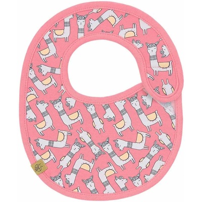 Lassig Лигавник Lassig - Glama Lama, 0-12 месеца, Coral (1311010736)