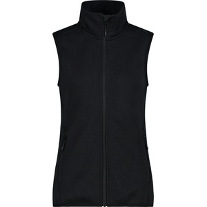CMP Дамски поларен елек Cmp Women's Vest Jacquard Knitted Fleece vest - Nero / Titanio - размер 40 (EU) (132-1108-0214)