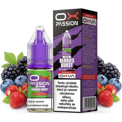 Oxva Ox Passion Salts Berries Burst 10 ml 10 mg