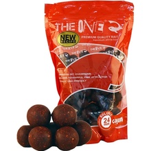 The One Boilies Rozpustné Red Soluble Jahoda Kořeněná Klobása 1kg 24mm