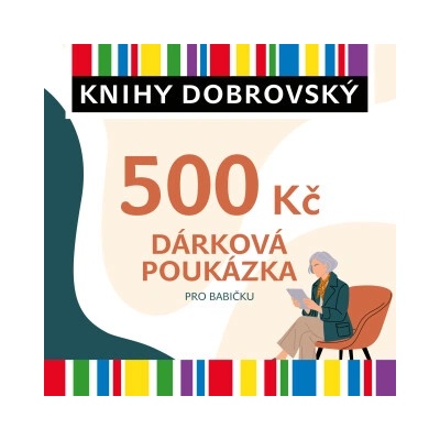 Elektronická dárková poukázka pro babičku 500 Kč