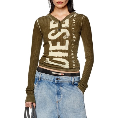 Diesel sveter M-ARITA KNITWEAR zelená
