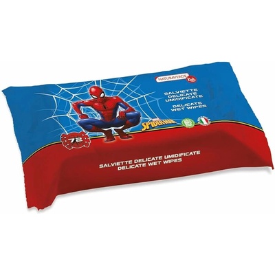 Naturaverde Spiderman vlhčené obrúsky 72 ks