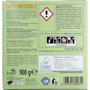 L’ECOLOGICO TABS LAVASTOVIGLIE tablety do myčky 50 ks
