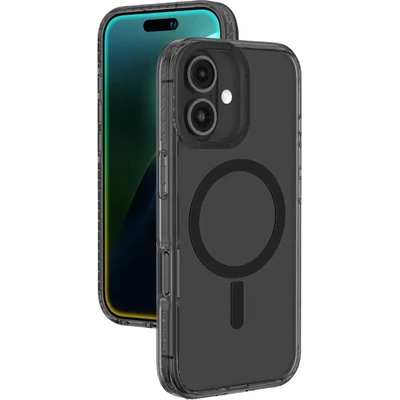 AMAZINGTHING Калъф AmazingThing Titan Pro Mag с магнитен пръстен за iPhone 16 - черен (IP166.1TMBK)