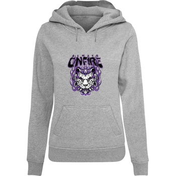 Mister Tee Суичър Always On Fire Hoody heather grey XXLUB-MST045-00431 - Камуфлаж, размер S