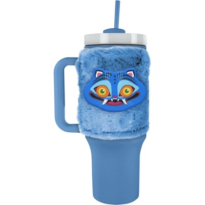 K Pop termohrnek s uchem Demon Hunters Derpy Huntrix 1200 ml