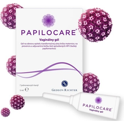 Papilocare vaginálny gél 7 x 5 ml