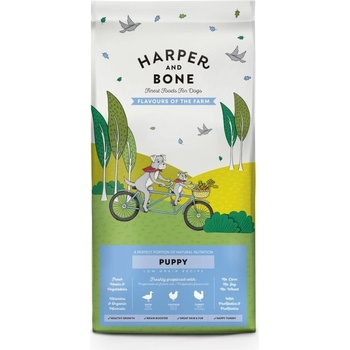 Harper and Bone Dog Puppy príchute farmy 2 kg