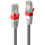 Lindy Пач кабел LINDY 45351, S/FTP, Cat. 6A, 0.5m, сив (LNY-45351)