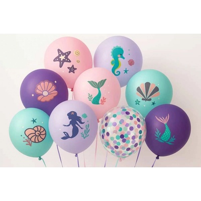 PartyDeco Balónky 30 cm Mořský svět mix .