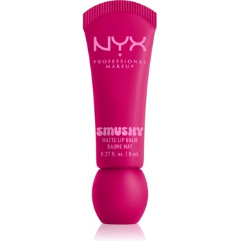 NYX Cosmetics Smushy Matte Lip Balm балсам за устни с матиращ ефект цвят She's Serving 8ml