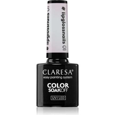 Claresa SoakOff Uv Led Color ipglossnails gélový lak na nechty odtieň 01 5 g