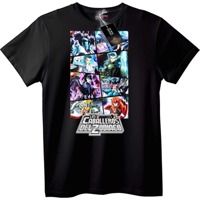 NOONEBRAND Тениска Saint Seiya Рицари на Зодиака - 7XL, White