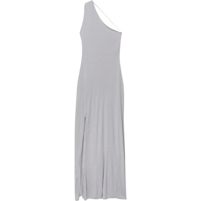 Pull&Bear Вечерна рокля сиво, размер XL