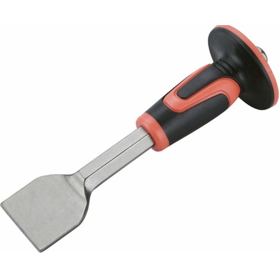 EXTOL PREMIUM sekáč plochý široký s plastovým chráničem, 250x18mm, Crv