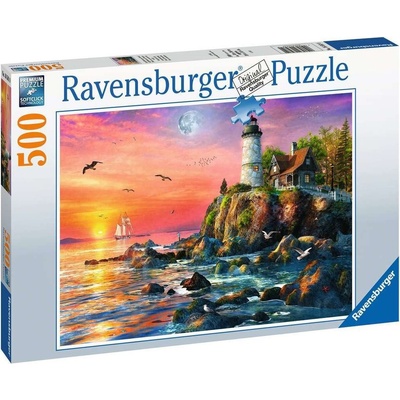 RAVENSBURGER Maják při západu slunce 500 dielov
