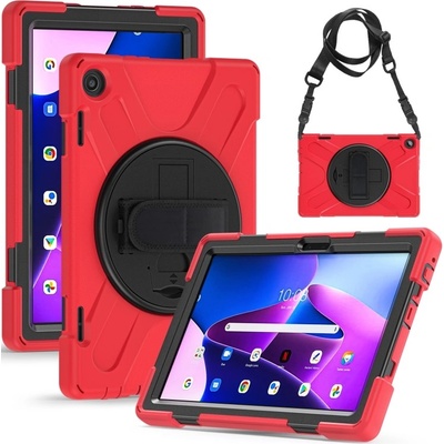 Vsetkonamobil 54766 SOLID Odolný kryt pre Lenovo Tab M10 3. generácia TB328FU / TB328XU červený
