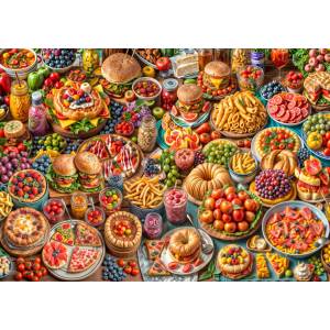 Bluebird Puzzle - Puzzle Bon Appétit - 2 000 piese