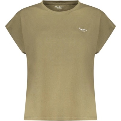 PEPE JEANS Дамска тениска с къс ръкав pepe jeans, Размер m, Цвят Зелено (pl504821bloom_ve785)