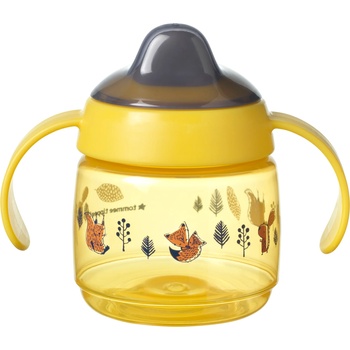 Tommee Tippee Неразливаща чаша Tommee Tippee - Superstar, 190 ml, жълта (TT.0219)