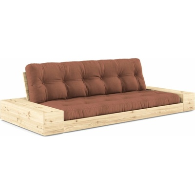 Karup Design Rozkladacia pohovka 244 cm Base v tehlovej farbe