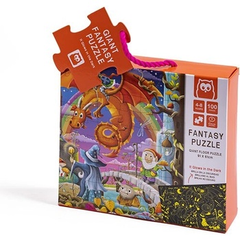 Image 1 of Eurekakids - Фосфоресциращ пъзел 100 части - Фантазия