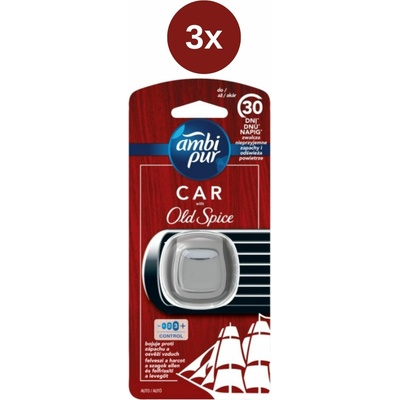 Ambi Pur car 3x2ml Jaguar Old Spice