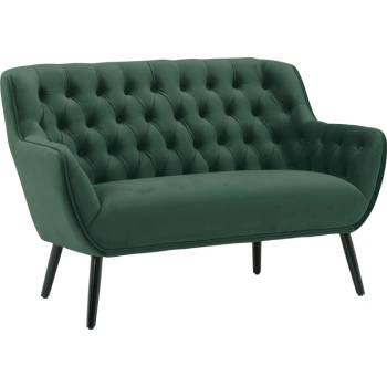 Двуместно канапе bergen - тъмнозелен v