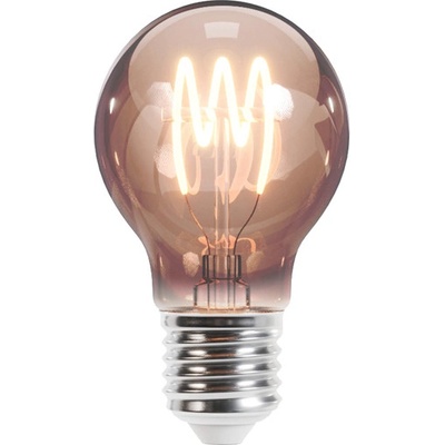 žárovka LED E27 Filament A60 230V/4W, teplá bílá, kouřová, Forever