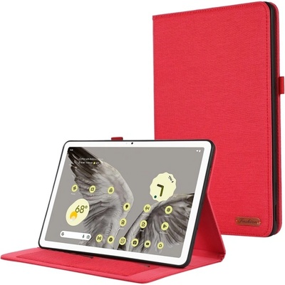 Vsetkonamobil 63436 FABRIC Zaklápací obal pre Google Pixel Tablet červený