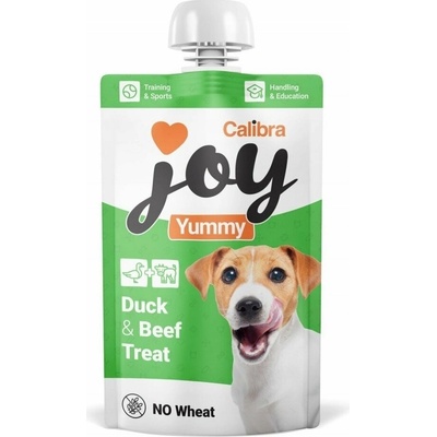 CALIBRA Joy Dog Yummy Duck & Beef pamlsek pro psa 100 g