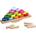 Classic World Дървена играчка за подреждане и баланс (3537)