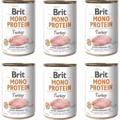 Brit Adult Mono Protein Turkey 6 x 400 g