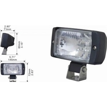 Halogenová přídavná světla dálková homologace