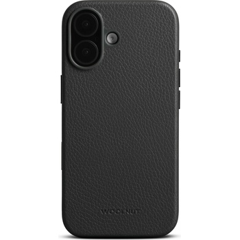 WOOLnut Leather Case for iPhone 17 - Black (K-WN-IP17-C-3080-BK)