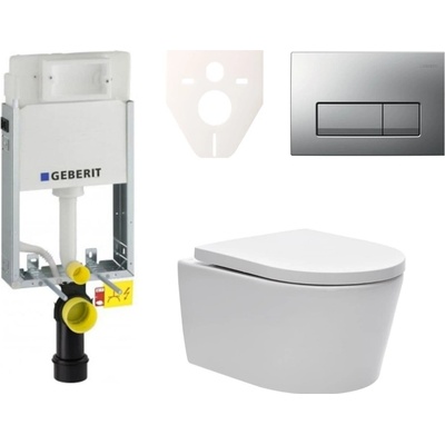 Závěsný WC set Geberit k zazdění + WC SAT Brevis SIKOGE1W8 – Zbozi.Blesk.cz