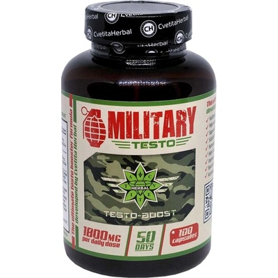 Cvetita Herbal Military Testo 900 mg [100 капсули]